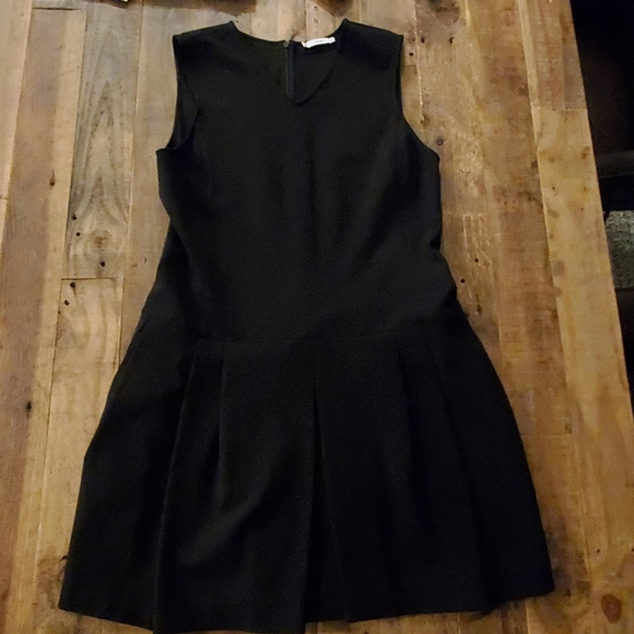 Vince- Fit & Flare Dress - Picture 3 of 4